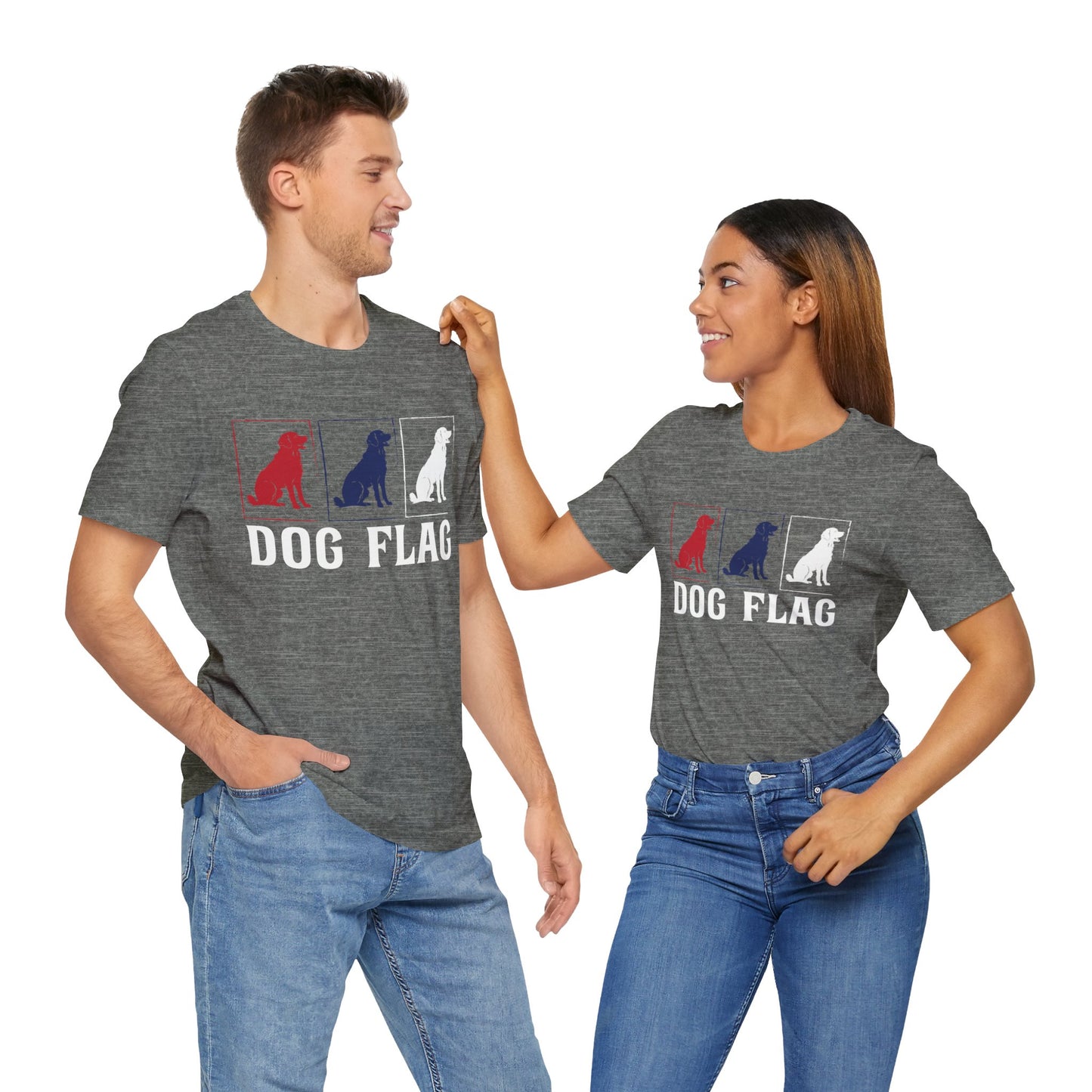 51 - Dog Flag - T-shirt