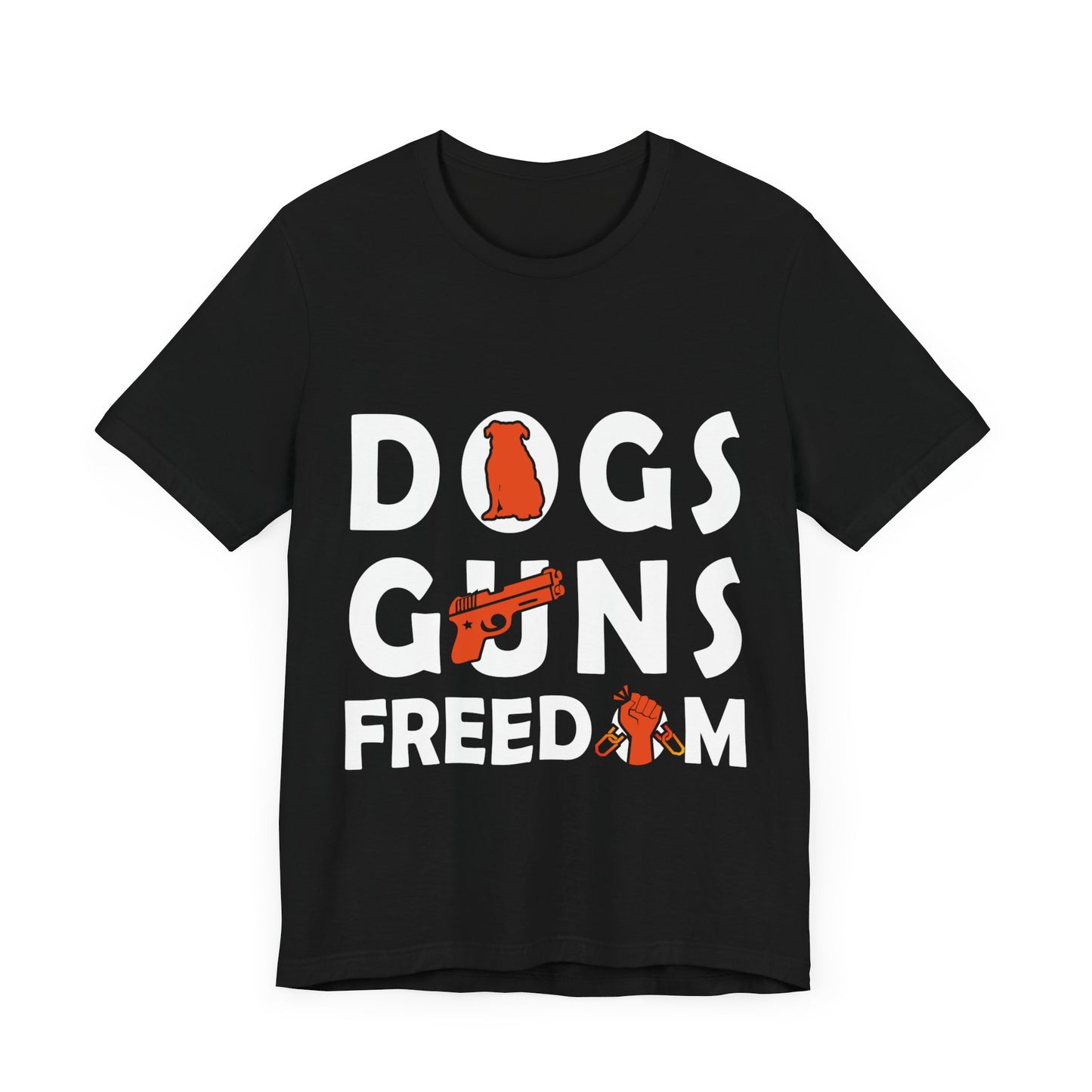 99 - Dogs Guns - T-shirt