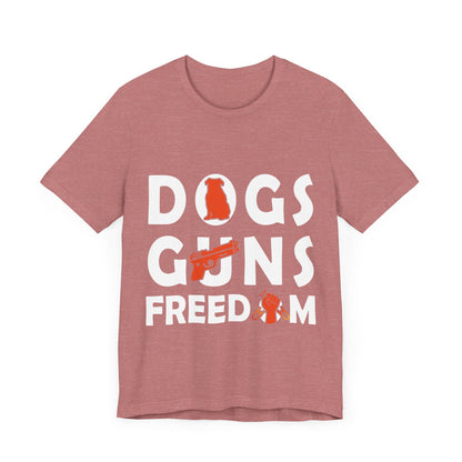 99 - Dogs Guns - T-shirt