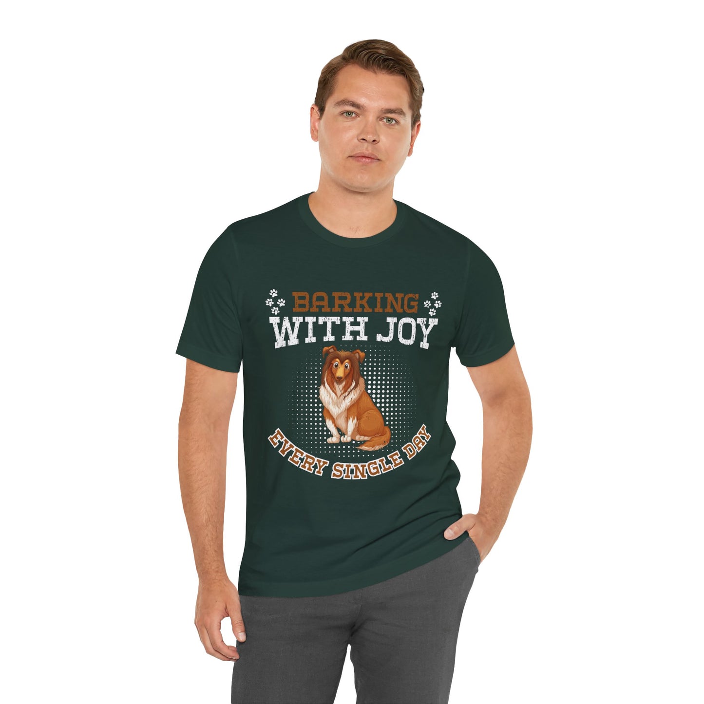 97 - Barking With Joy - T-shirt