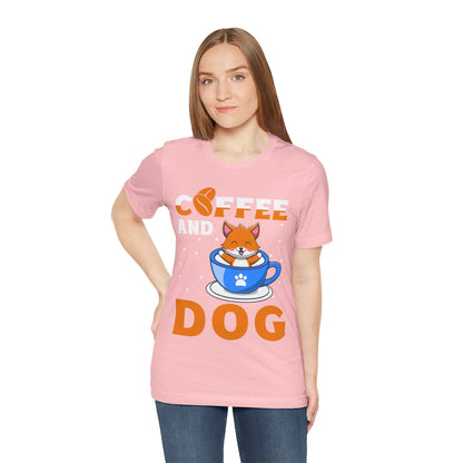 120 - Coffee and Dog - T-shirt