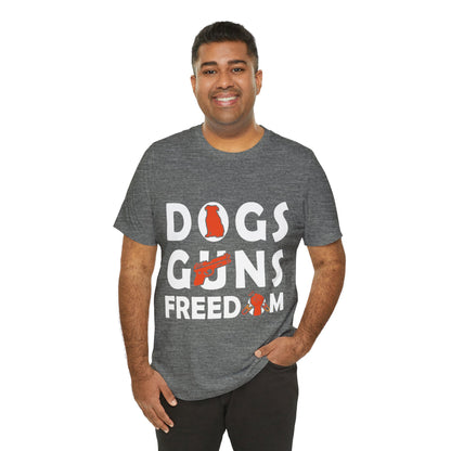 99 - Dogs Guns - T-shirt