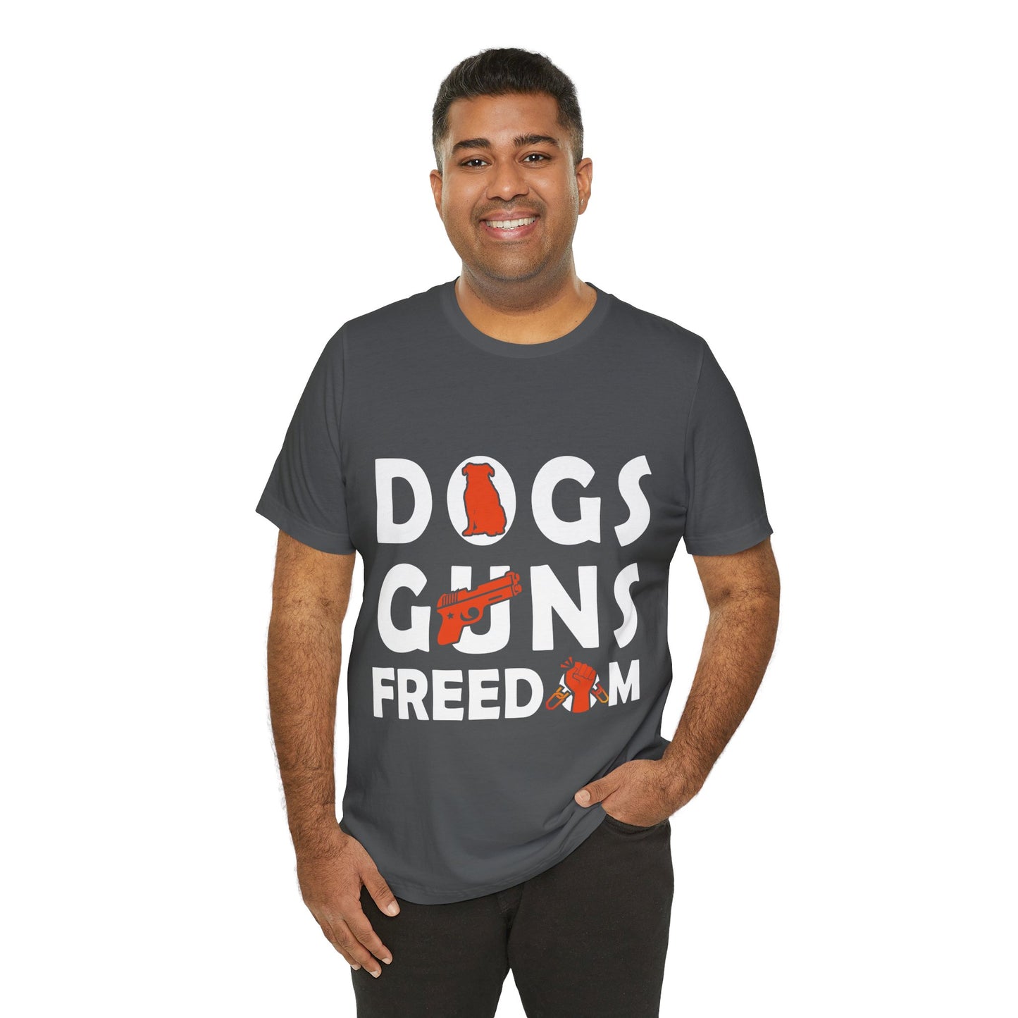 99 - Dogs Guns - T-shirt