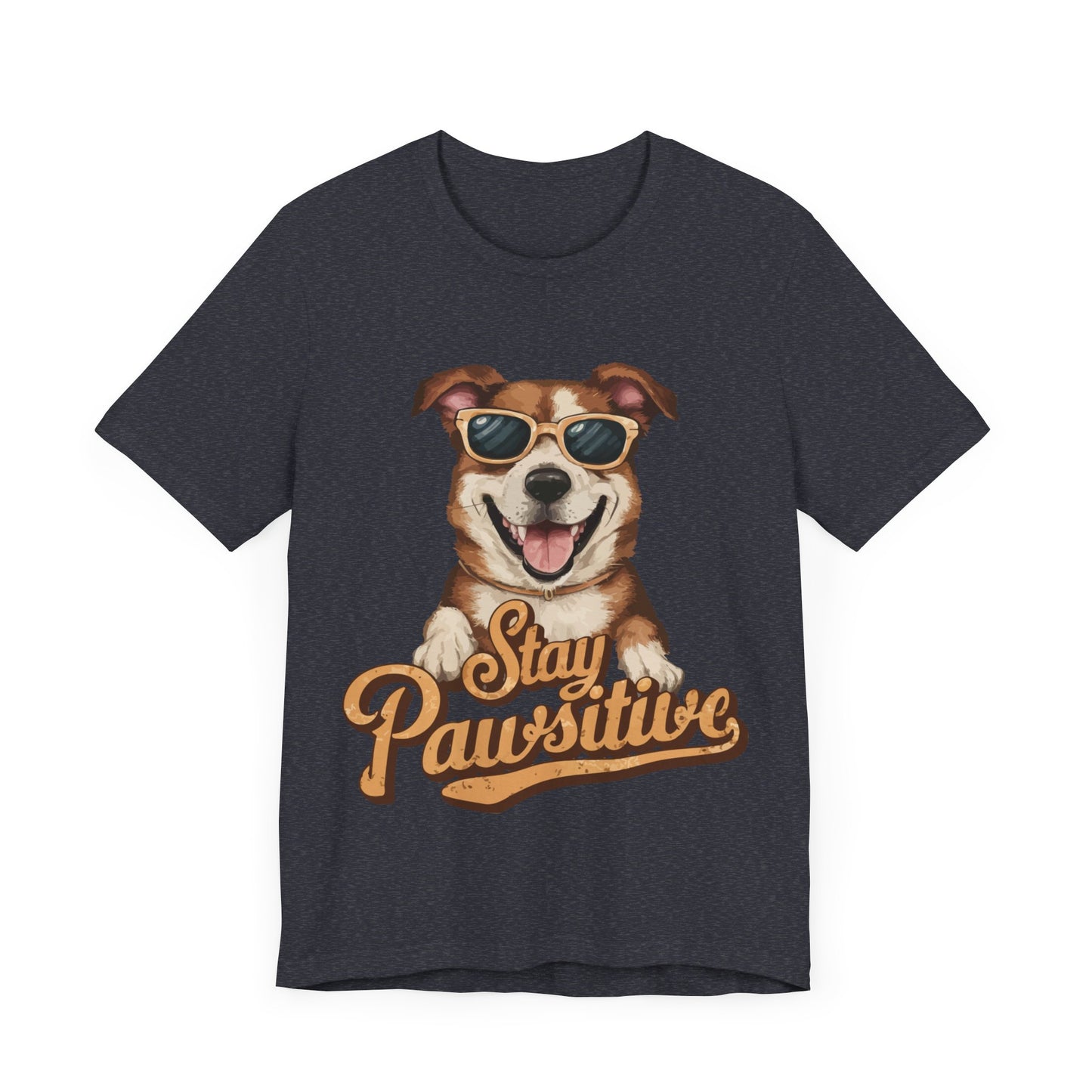 196 - Stay Pawsitive - T-shirt