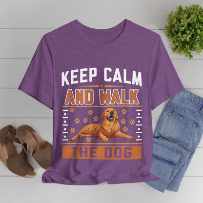 80 - Keep Calm and Walk - T-shirt