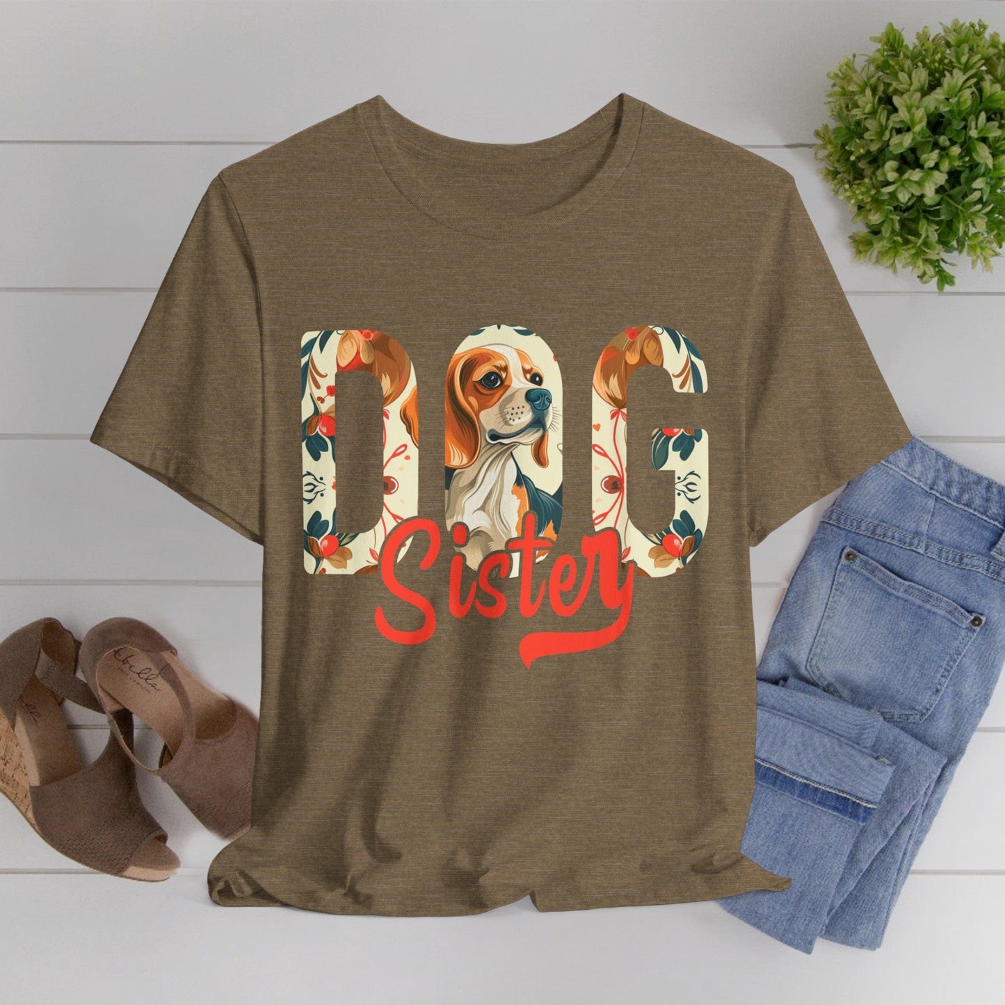 100 - Dog Sister - T-shirt