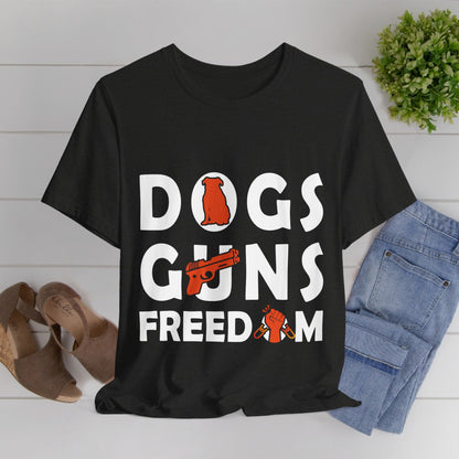 99 - Dogs Guns - T-shirt