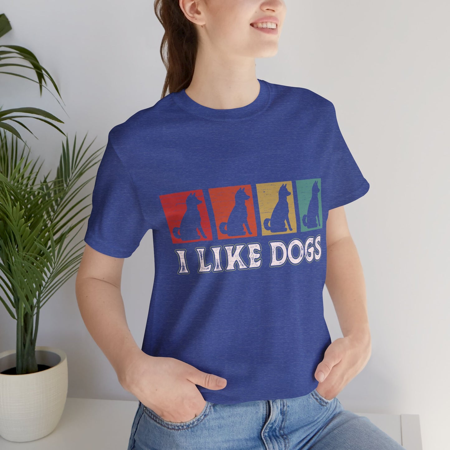 61 - I Like Dogs - T-shirt