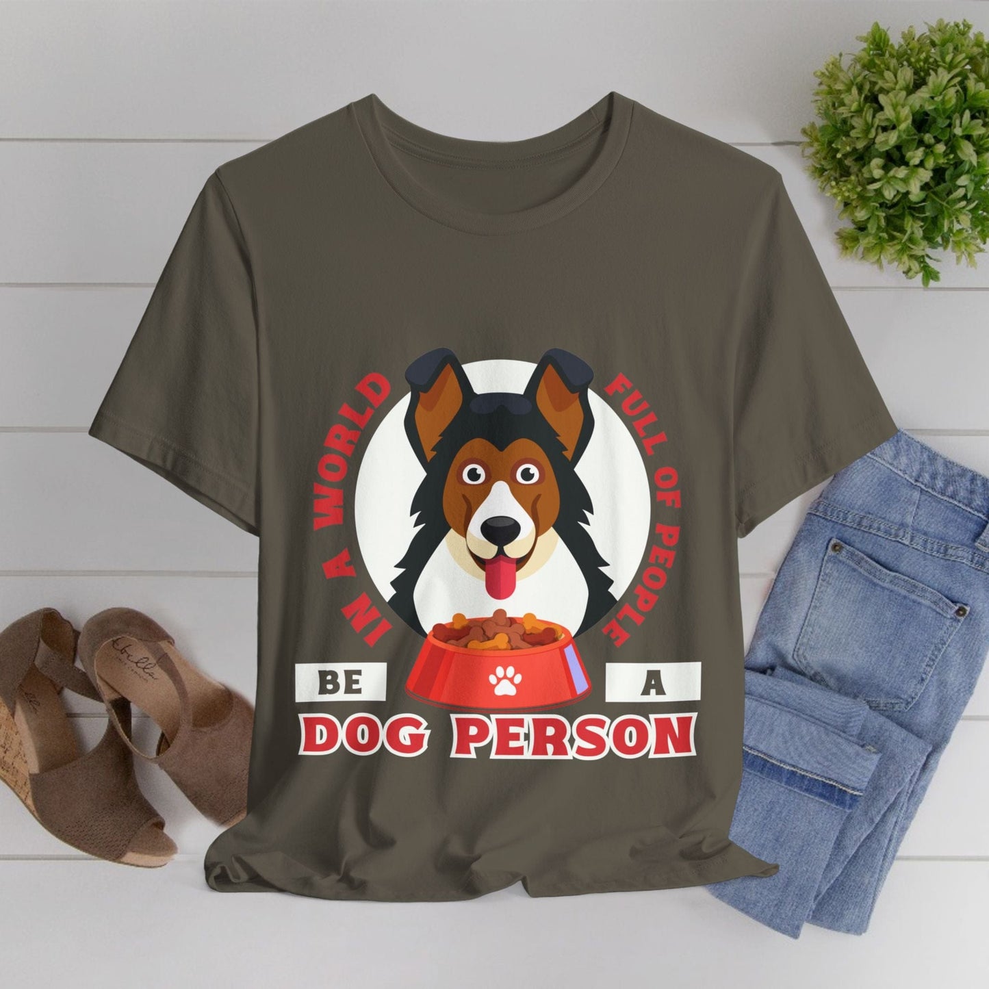 123 - A Dog Person - T-shirt