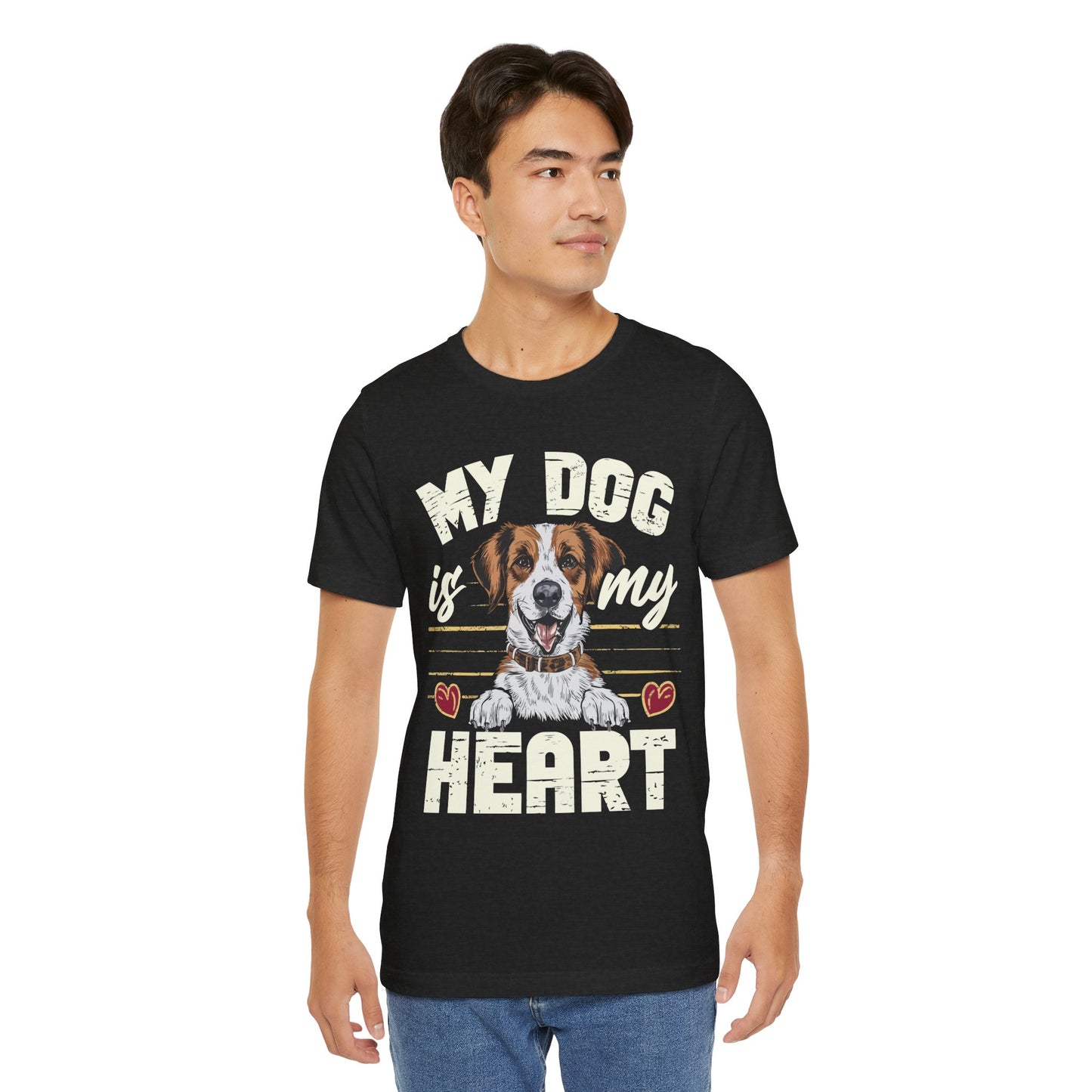 190 - My Dog Is My Heart - T-shirt