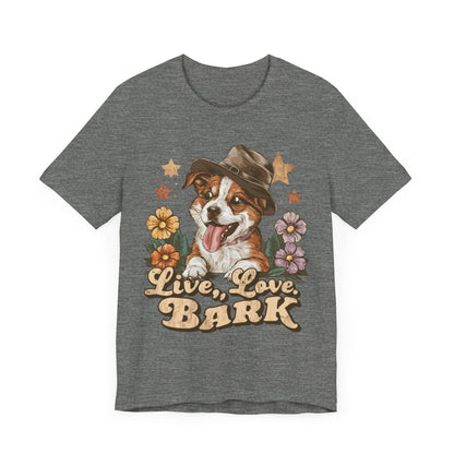 186 - Live Love Bark - T-shirt