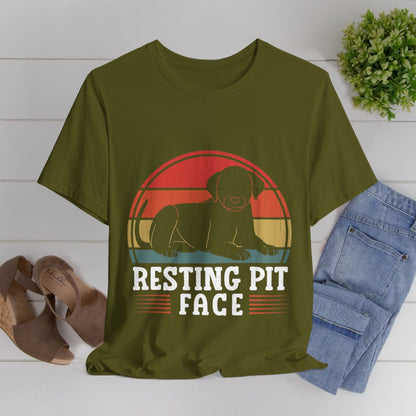 142 - Resting Pit Face - T-shirt