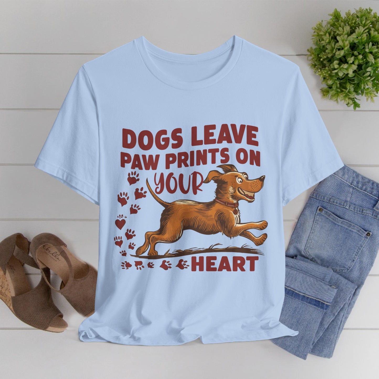 168 - Dogs Leave Paw - T-shirt