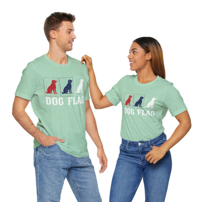 51 - Dog Flag - T-shirt