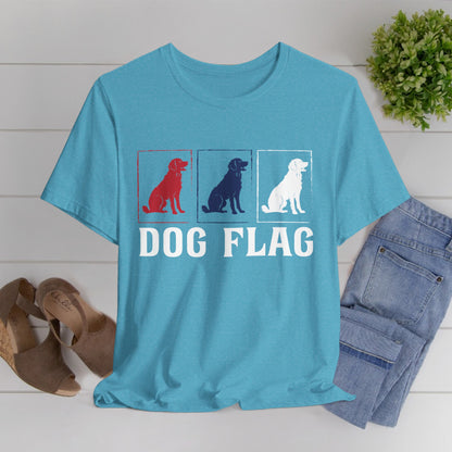 51 - Dog Flag - T-shirt