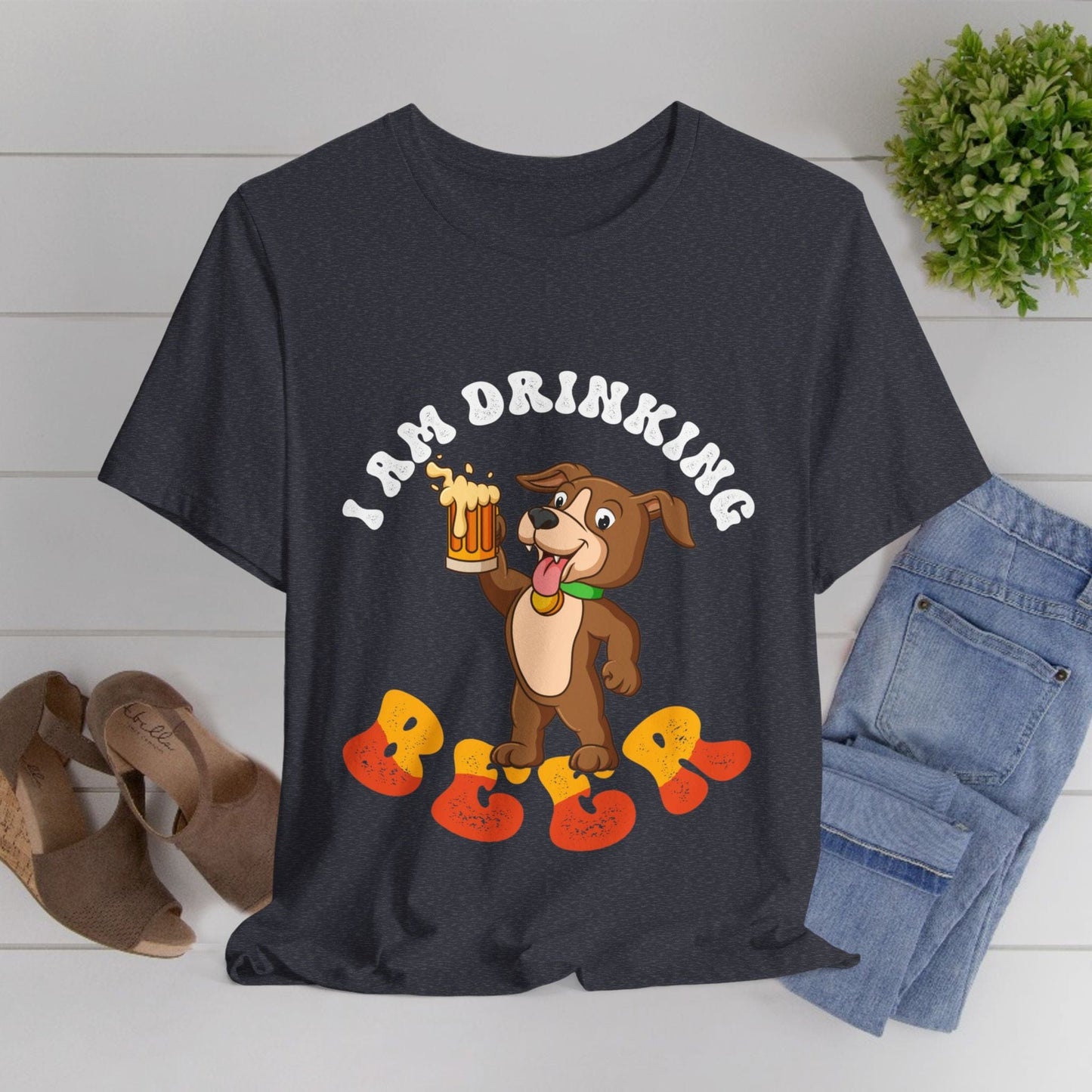 127 - I am Drinking - T-shirt