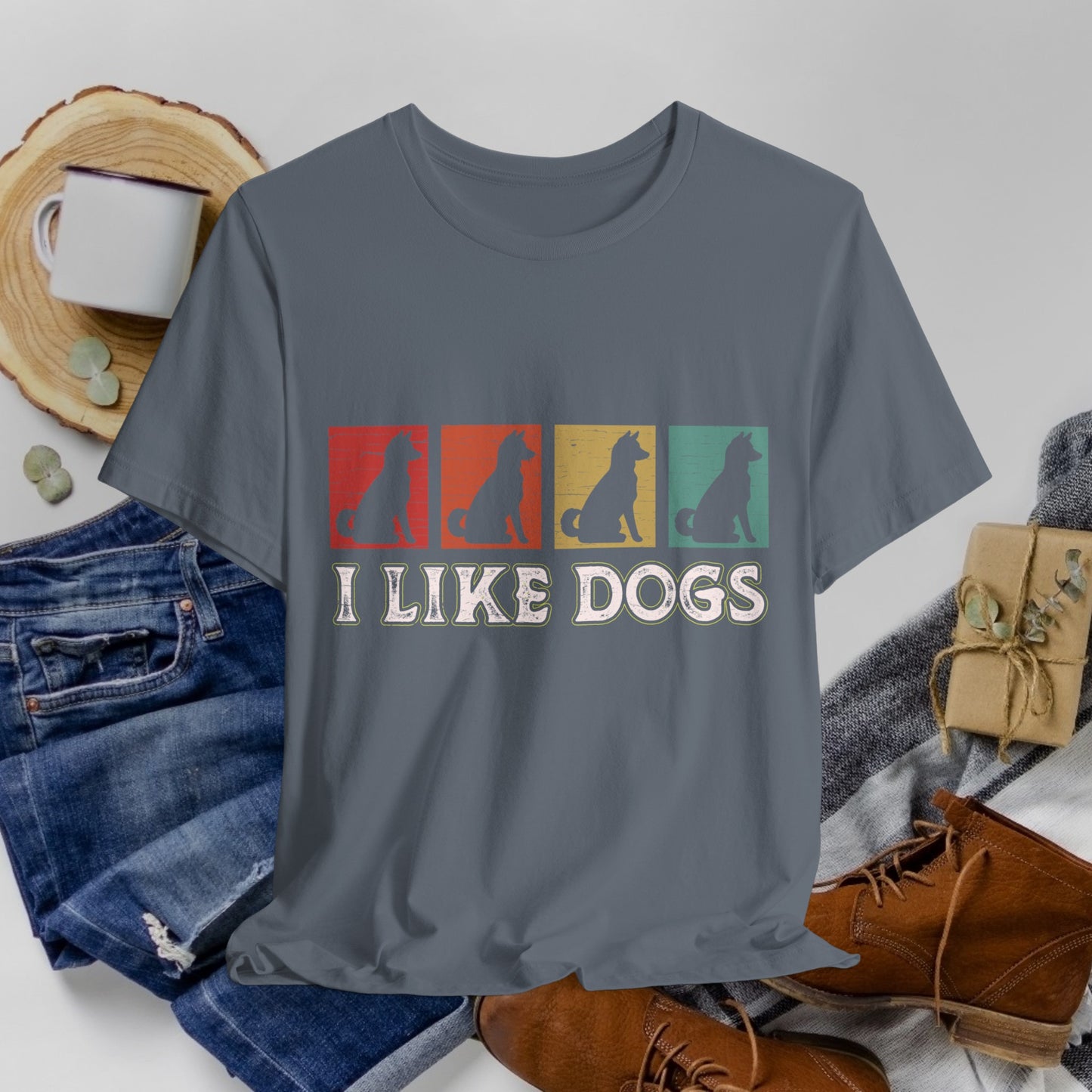 61 - I Like Dogs - T-shirt