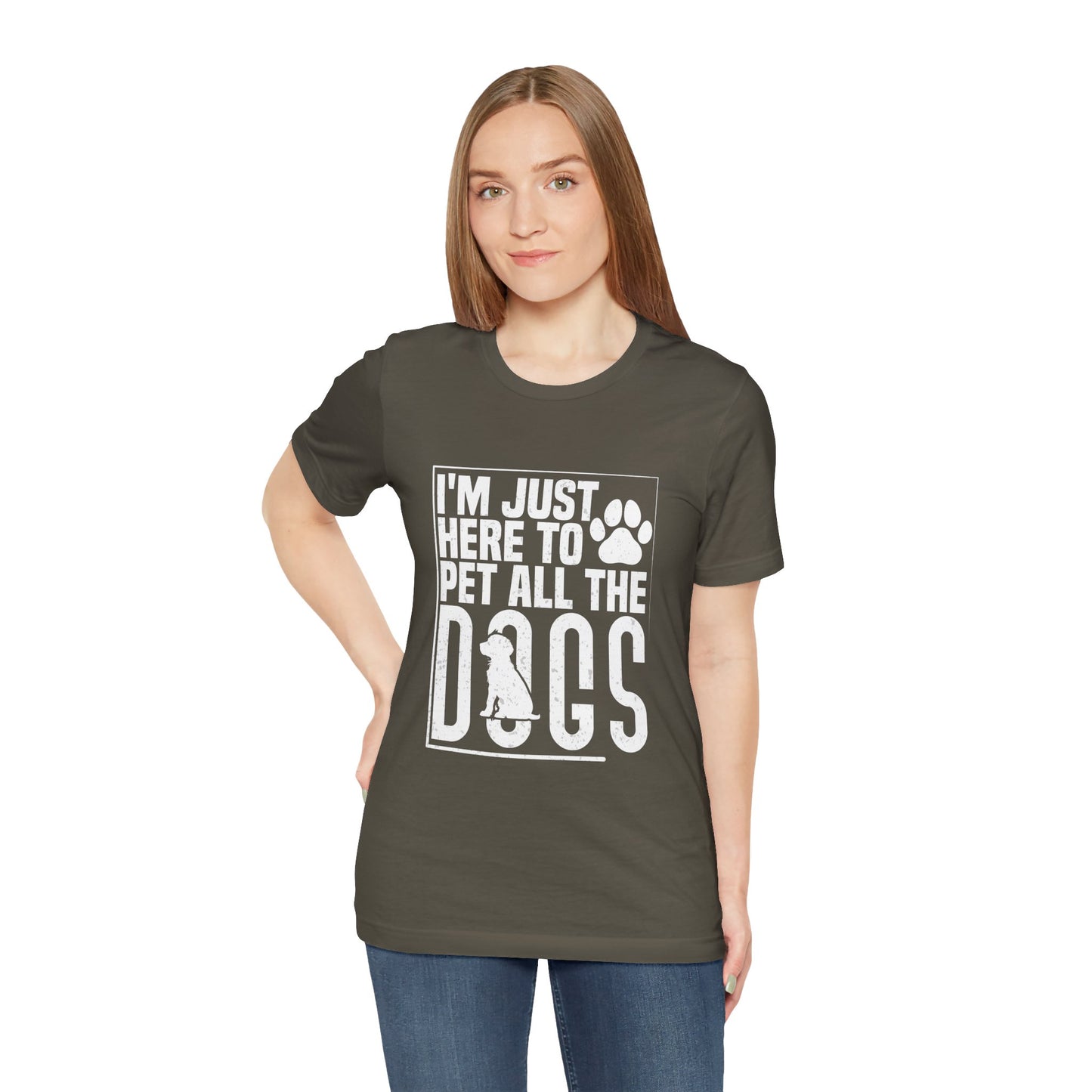 208 - Pet All The Dogs - T-shirt