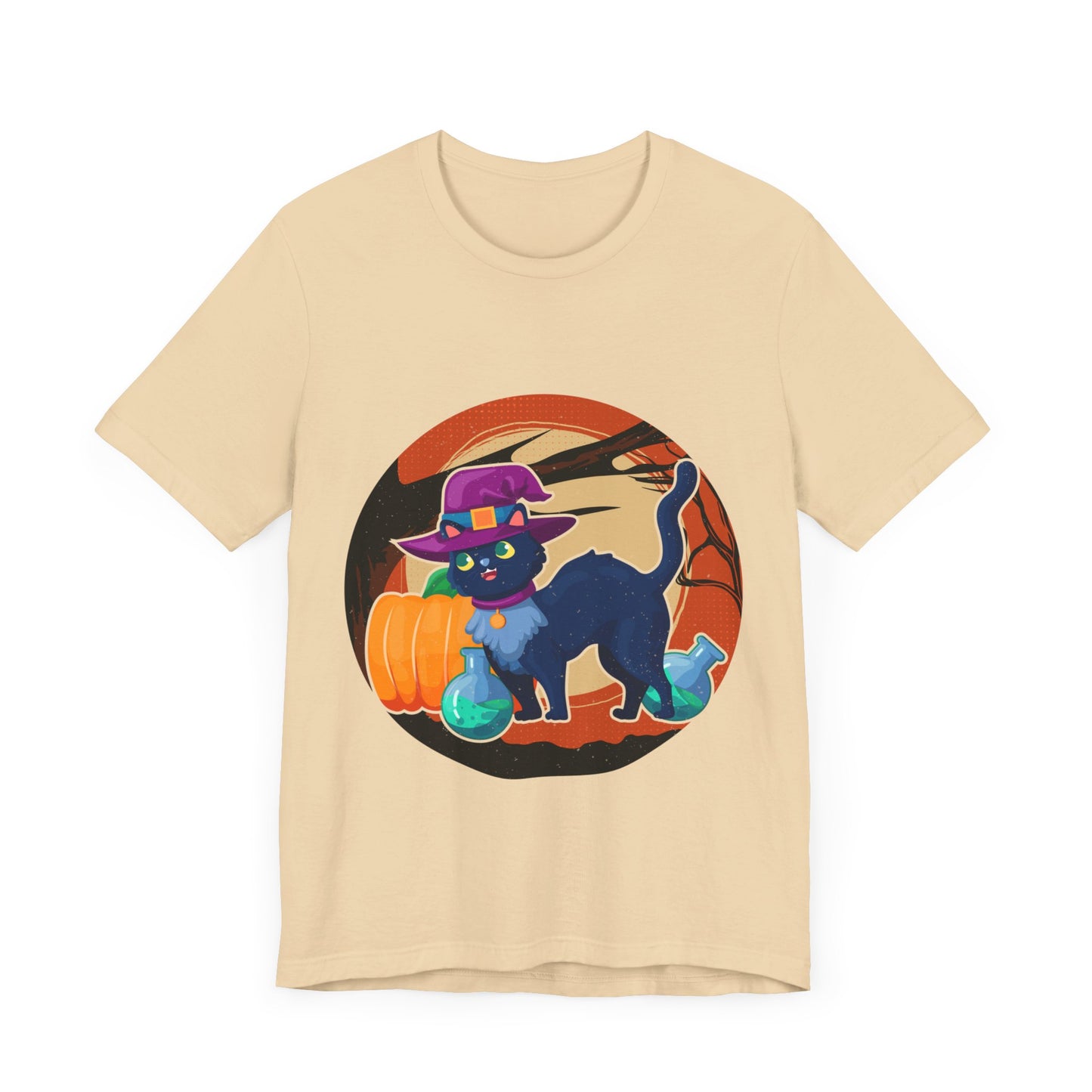 33 - Halloween Cat - T-shirt