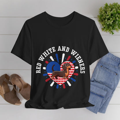 77 - Red White and Wieners - T-shirt