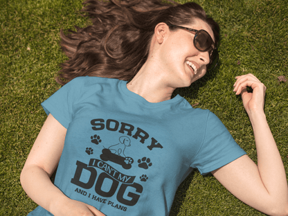 210 - I Can't My Dog - T-shirt