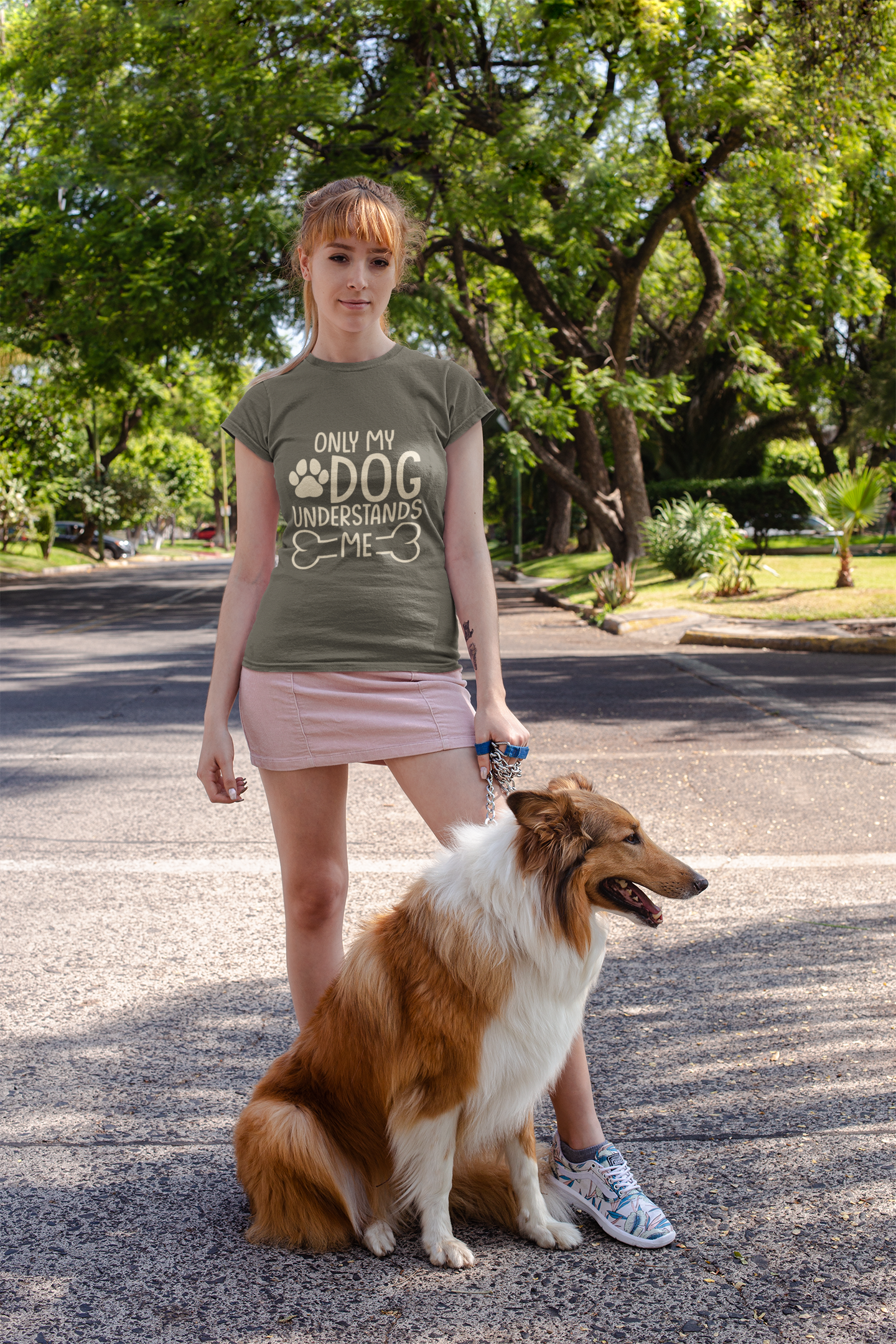 215 - Only My Dog - T-shirt