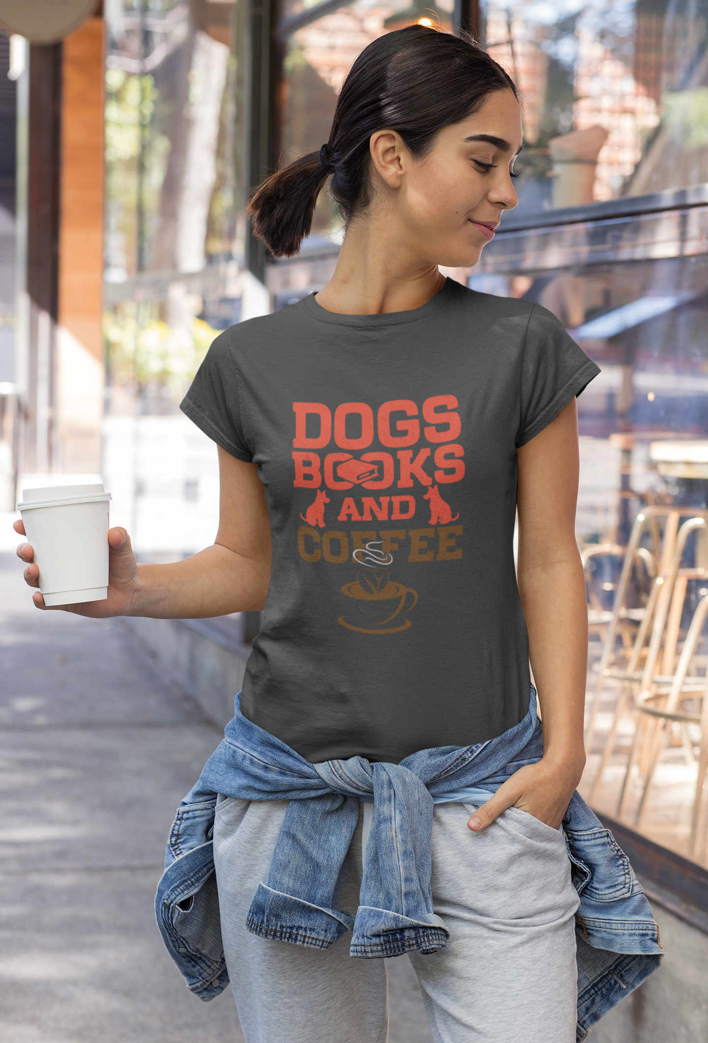 216 - Dogs Books - T-shirt