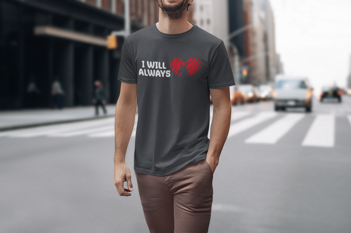 218 - Always Love Dogs - T-shirt