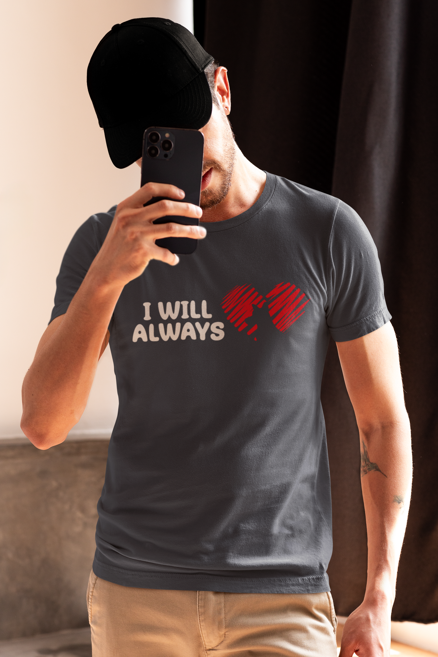 218 - Always Love Dogs - T-shirt