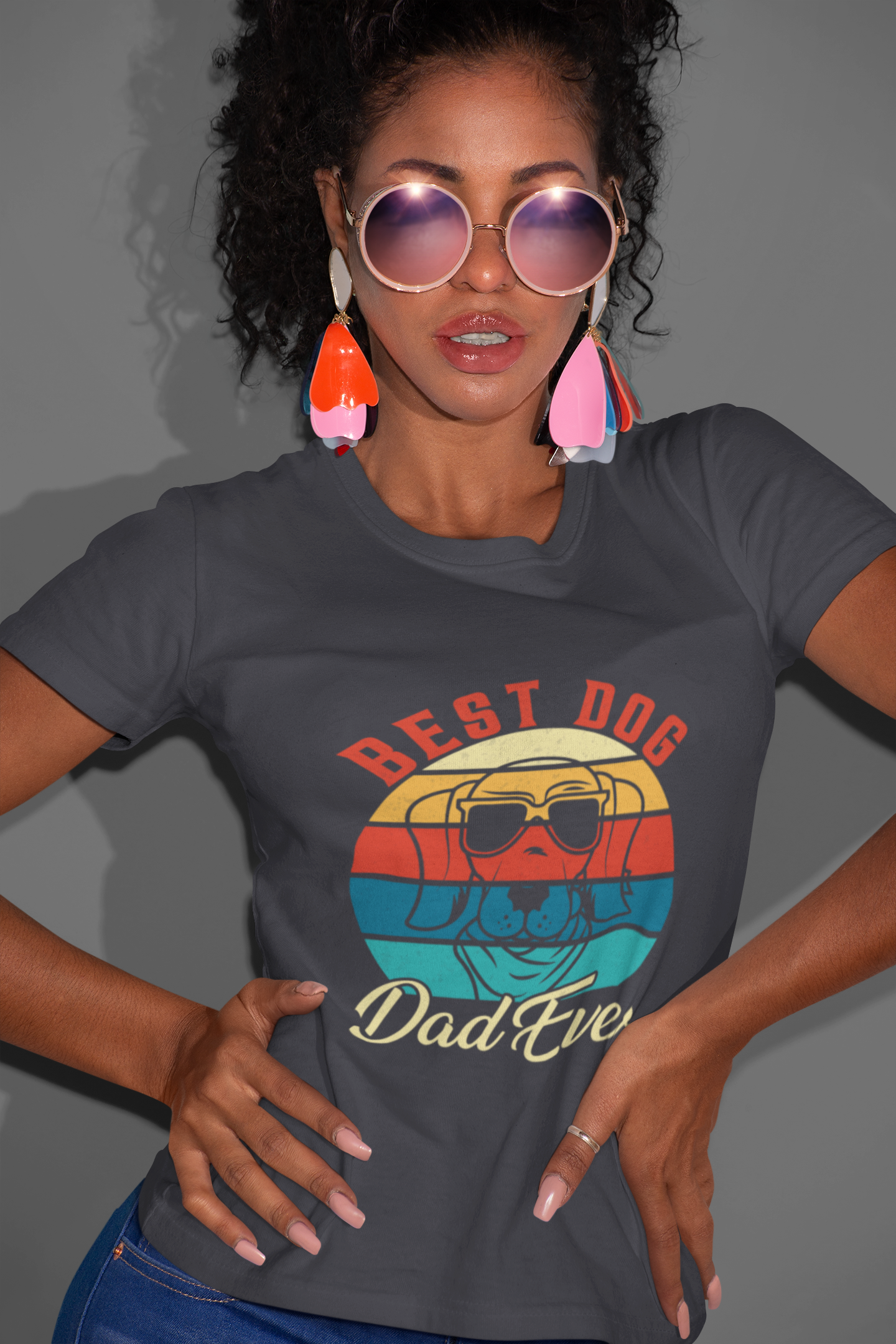 201 - Best Dog Dad - T-shirt