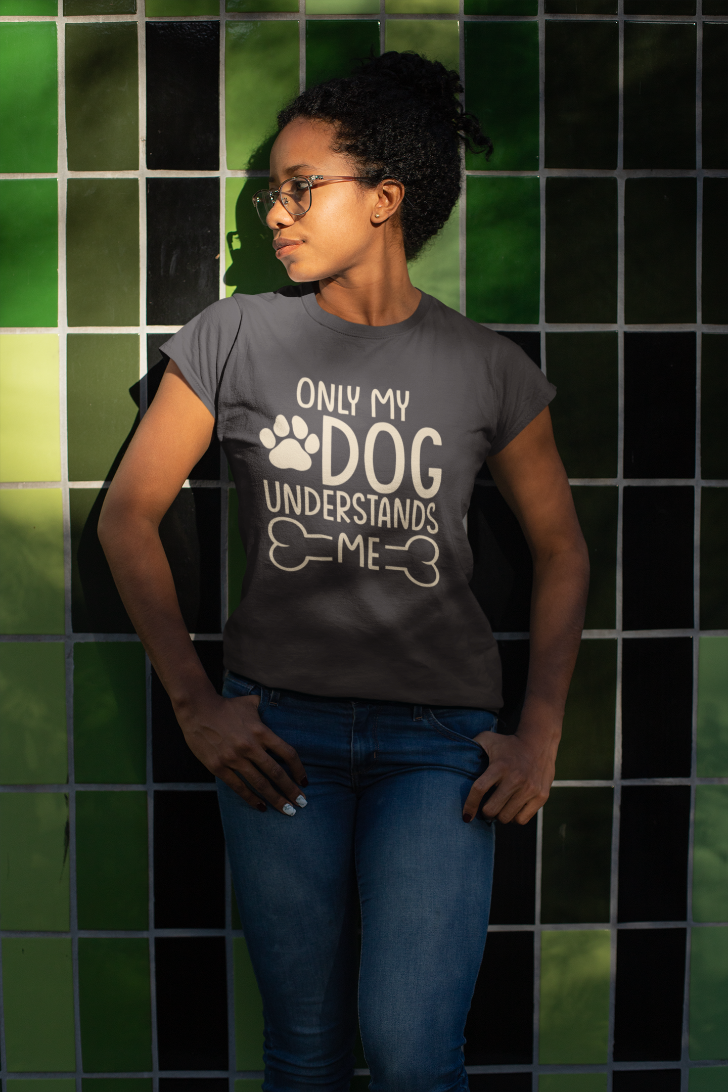 215 - Only My Dog - T-shirt