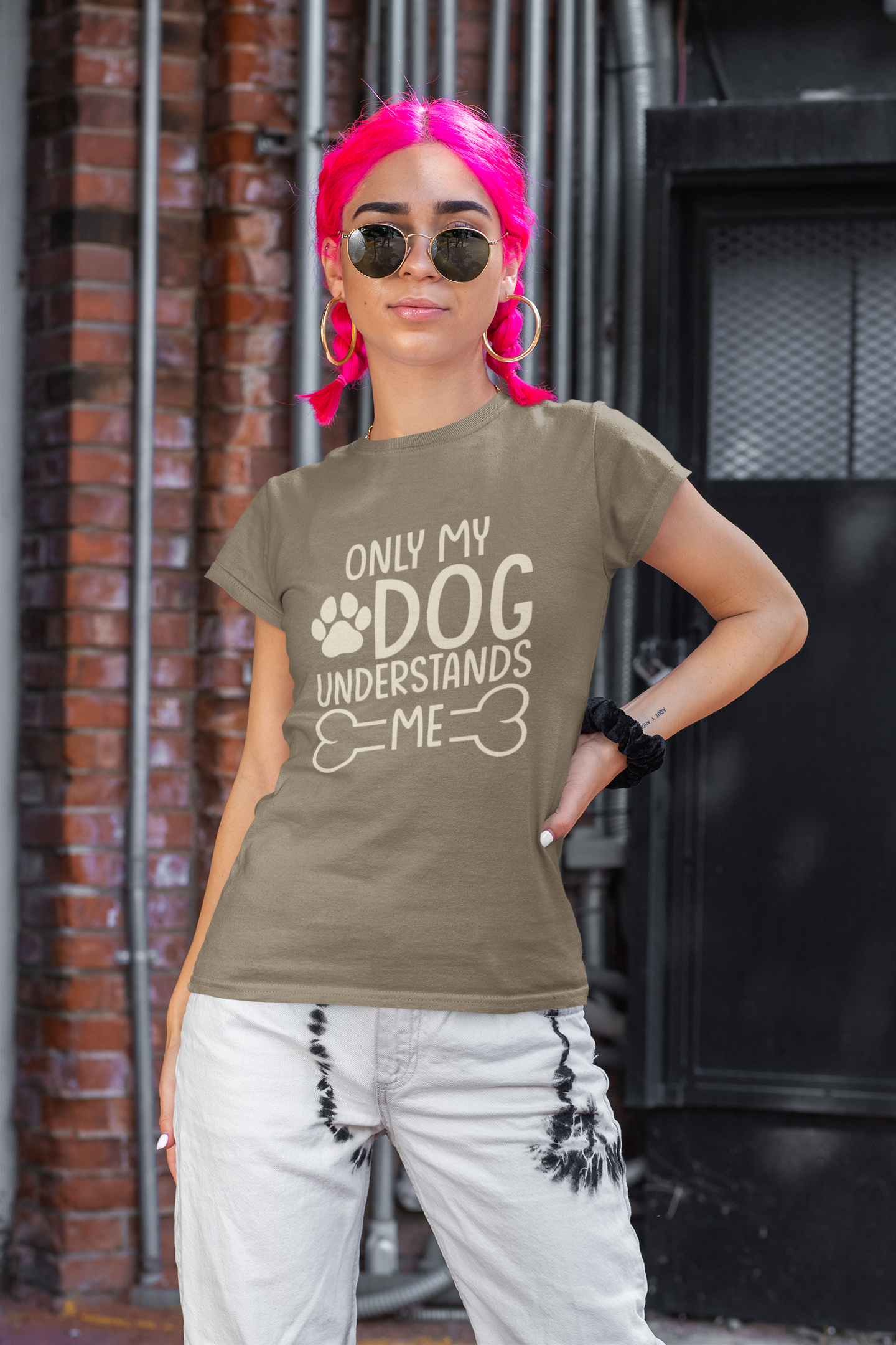 215 - Only My Dog - T-shirt