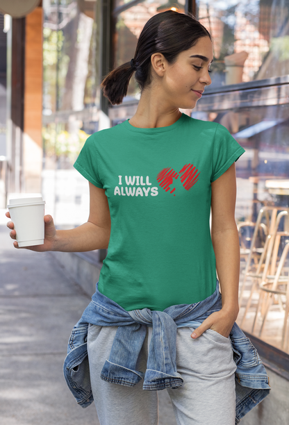 218 - Always Love Dogs - T-shirt