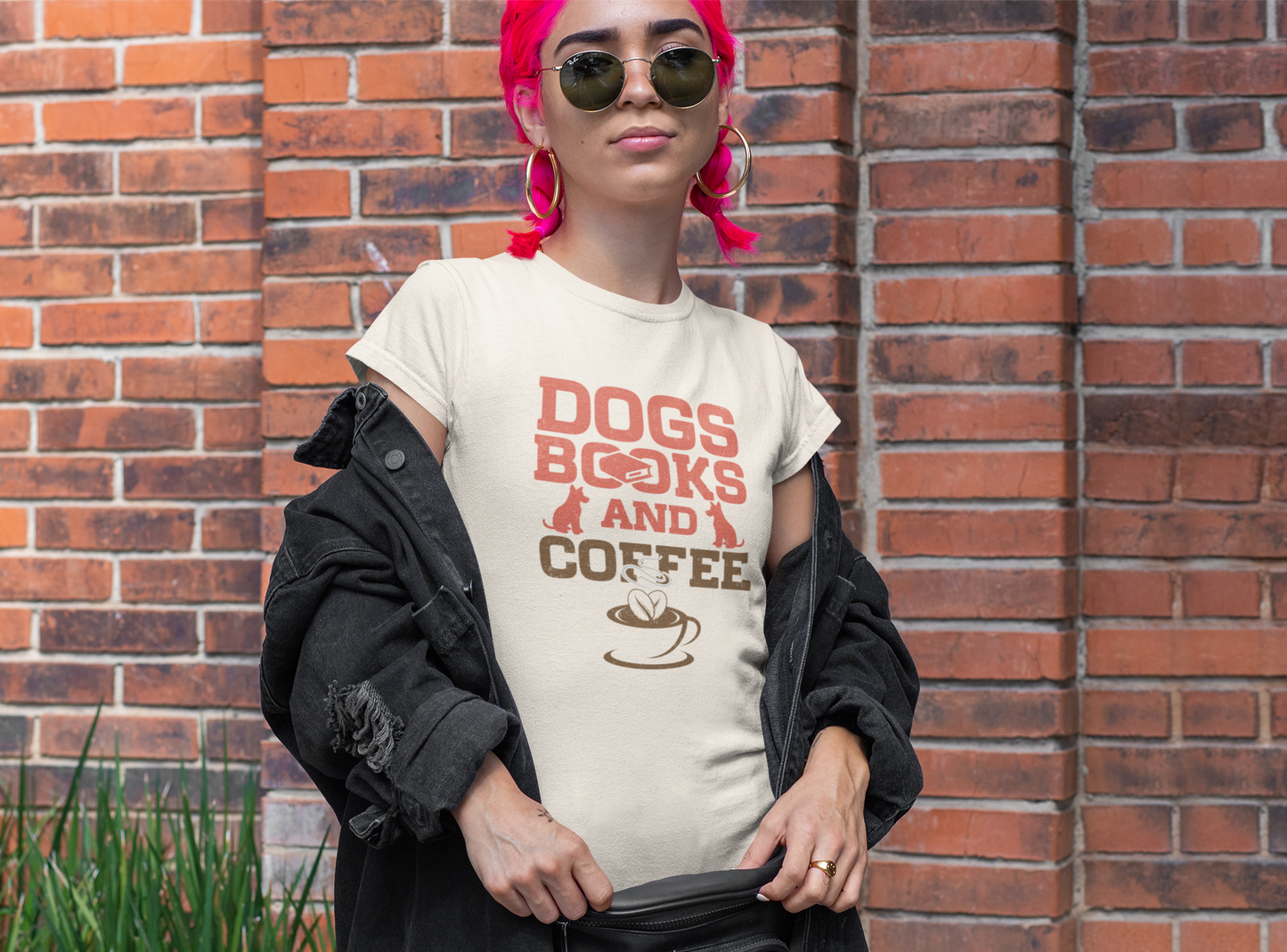 216 - Dogs Books - T-shirt