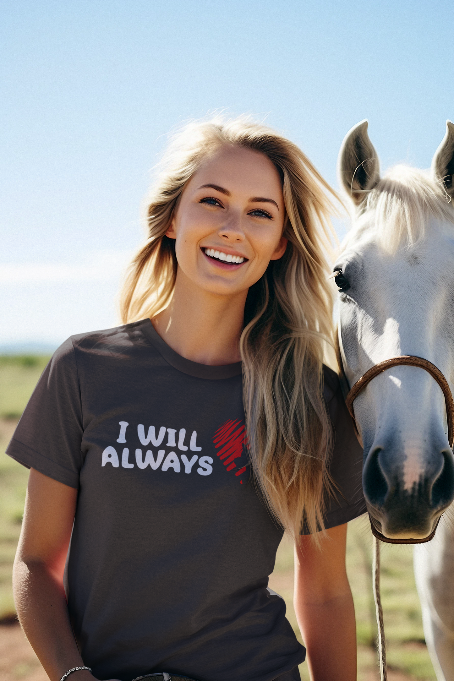 218 - Always Love Dogs - T-shirt