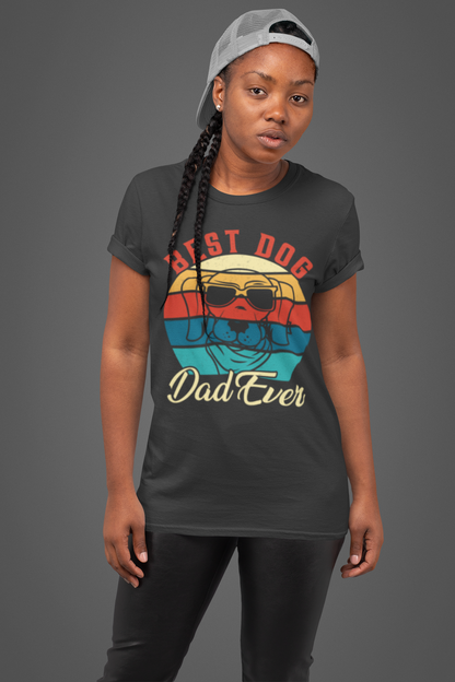 201 - Best Dog Dad - T-shirt