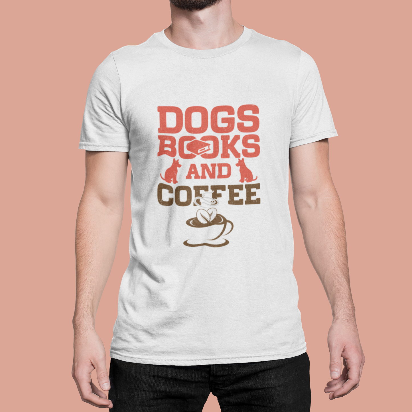 216 - Dogs Books - T-shirt