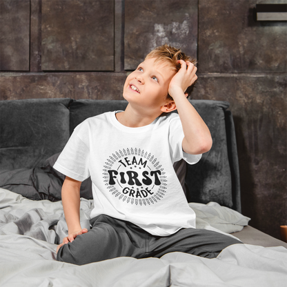 B1.3 - Kids Heavy Cotton™ Tee - Team First School Grade