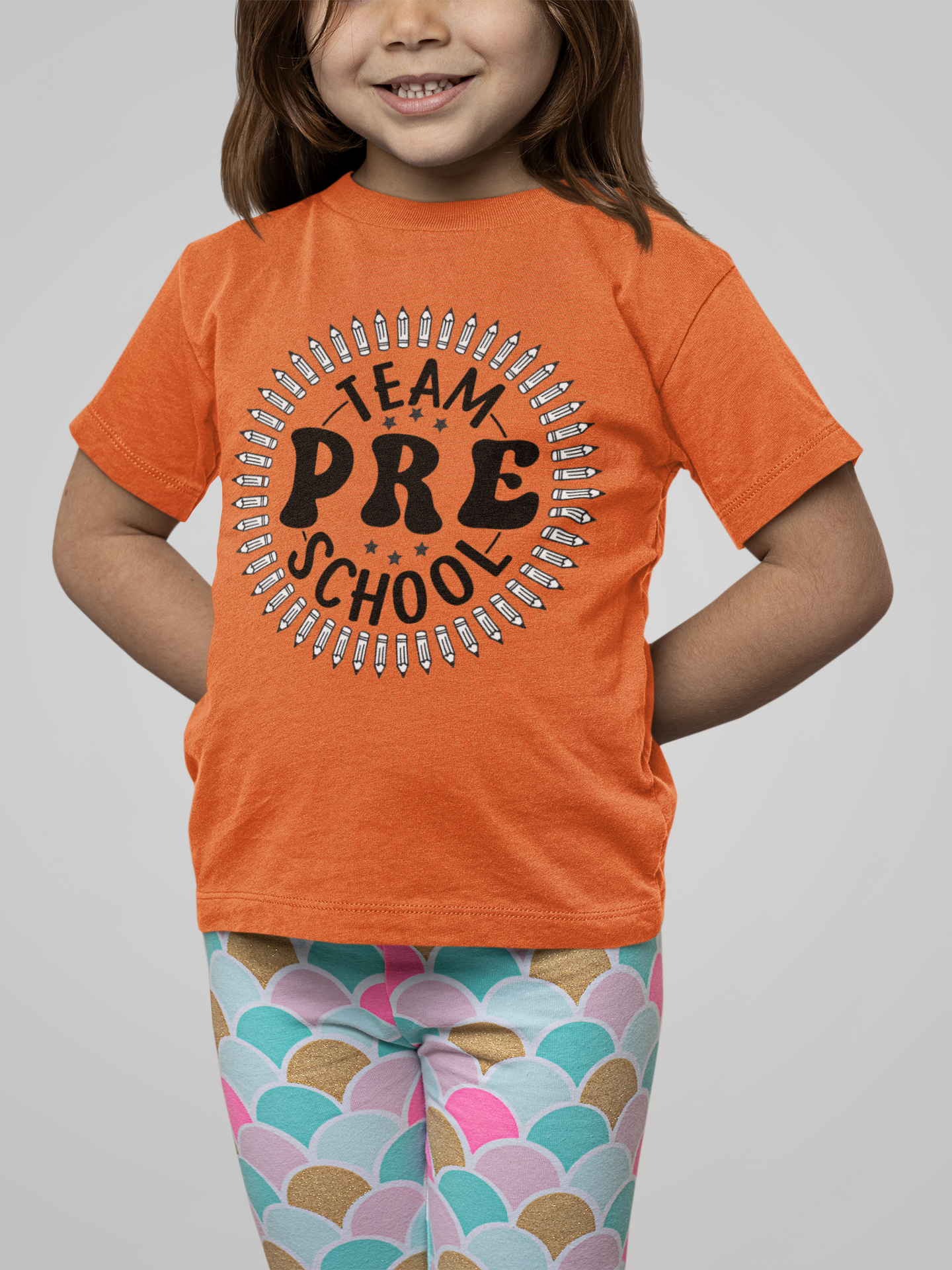 B1.2 - Kids Heavy Cotton™ Tee - Team Pre School Grade