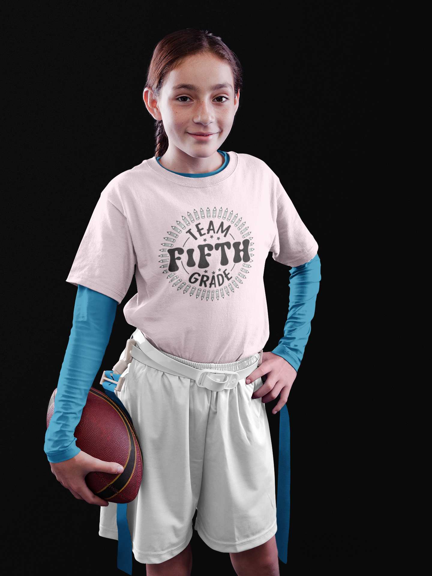 B1.7 - Kids Heavy Cotton™ Tee - Team Fifth School Grade