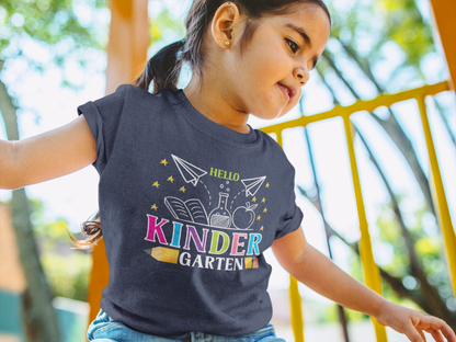 B2.1 - Kids Heavy Cotton™ Tee  - Hello Kindergarten 11