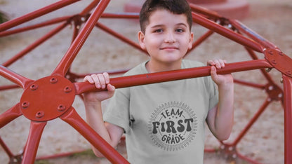 B1.3 - Kids Heavy Cotton™ Tee - Team First School Grade