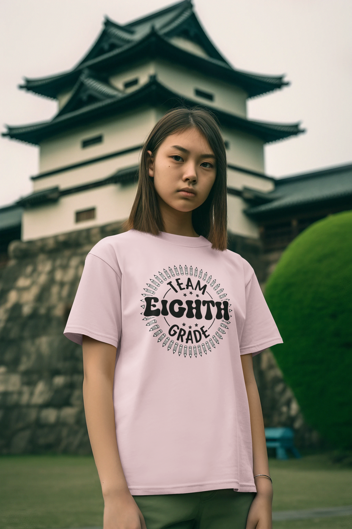 B1.10 - Kids Heavy Cotton™ Tee - Team Eighth School Grade