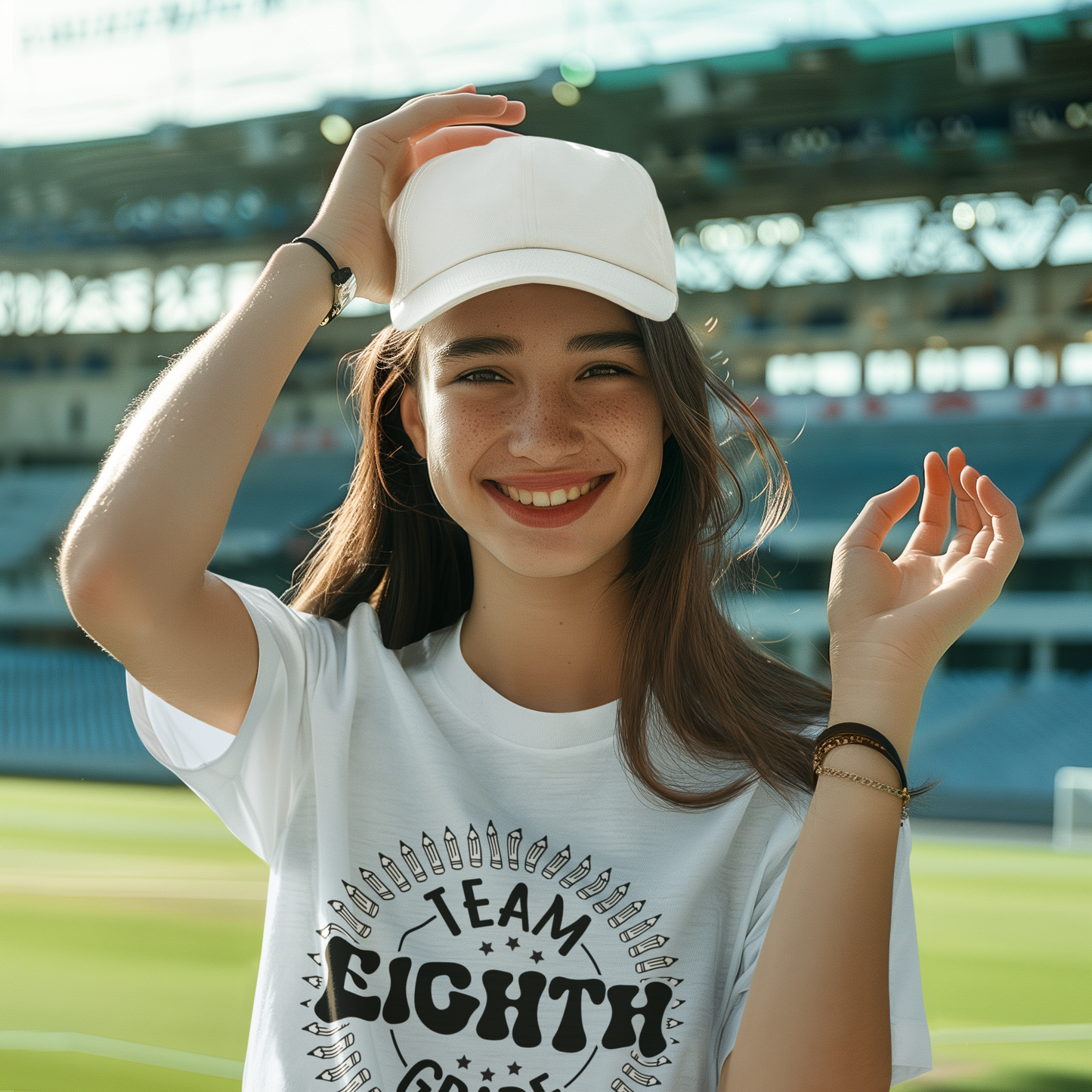 B1.10 - Kids Heavy Cotton™ Tee - Team Eighth School Grade