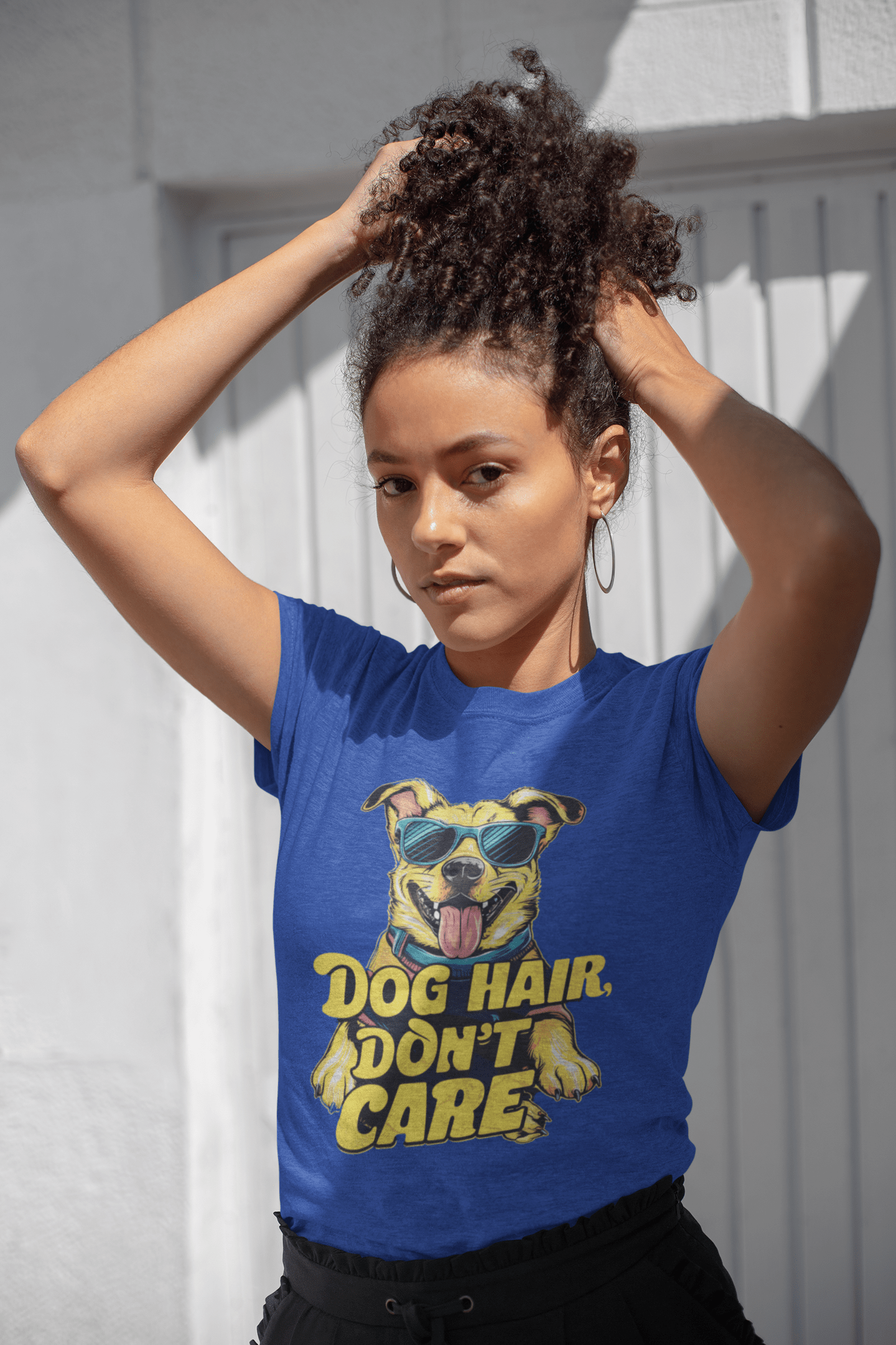 156 - Dog Hair Don't Care - T-shirt