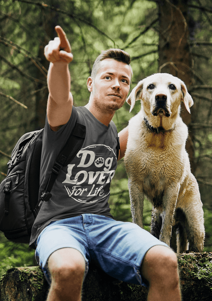 159 - Dog Lover For Life - T-shirt