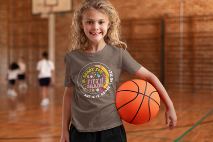 B3.2 - Kids Heavy Cotton™ Tee  - I'm Ready For 5th Grade