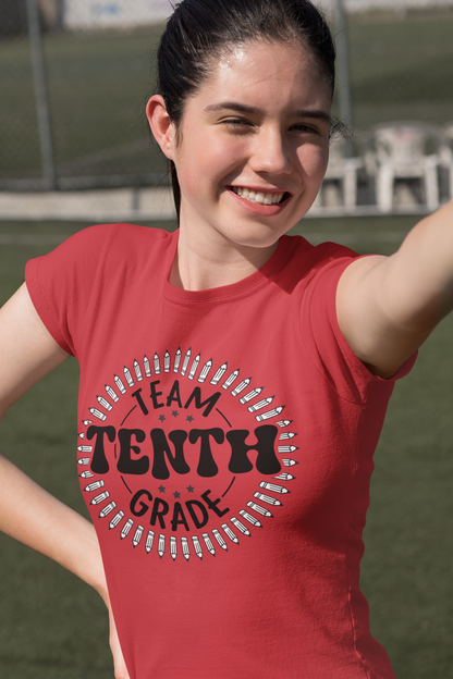 B1.12 - Kids Heavy Cotton™ Tee - Team Tenth School Grade