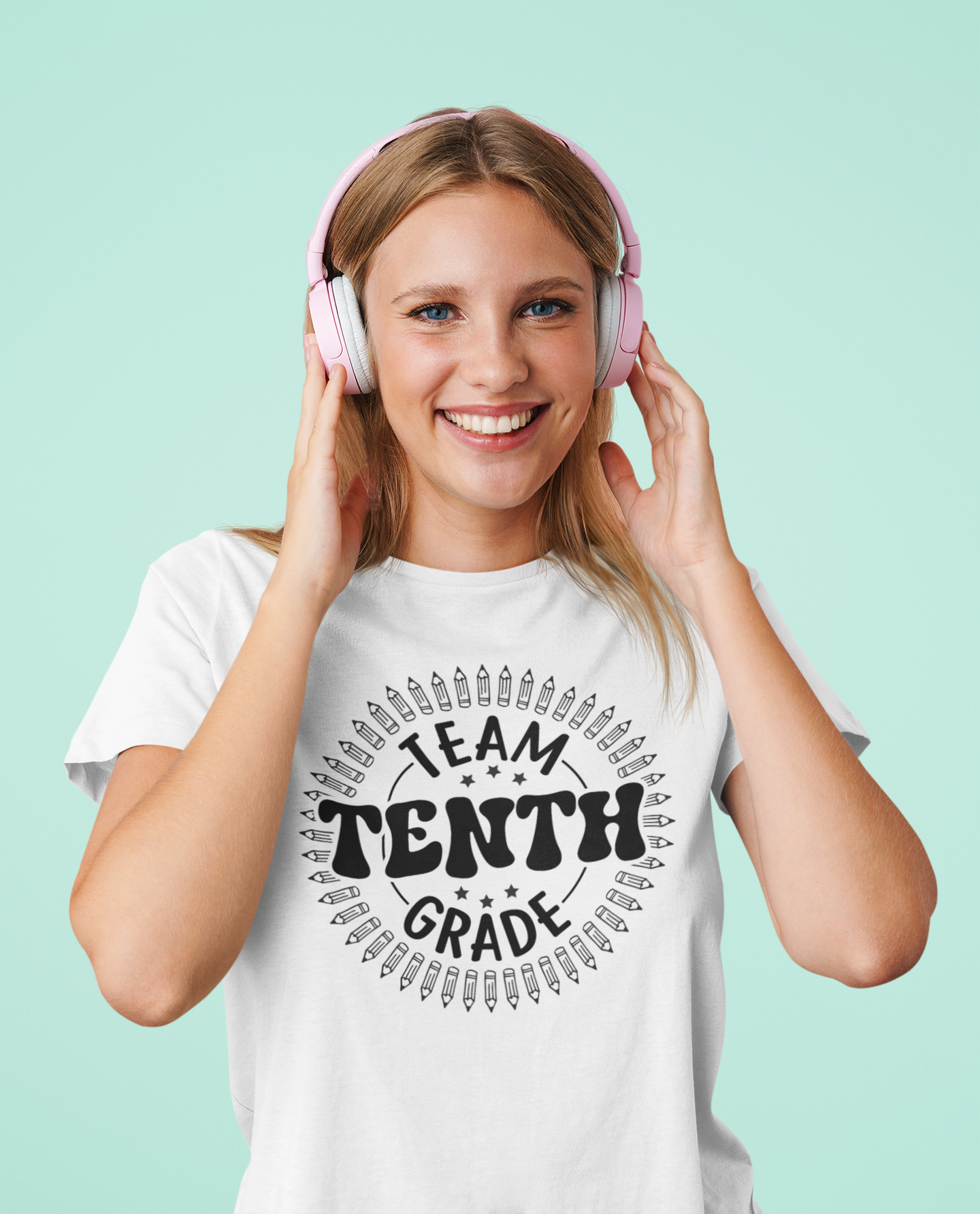 B1.12 - Kids Heavy Cotton™ Tee - Team Tenth School Grade