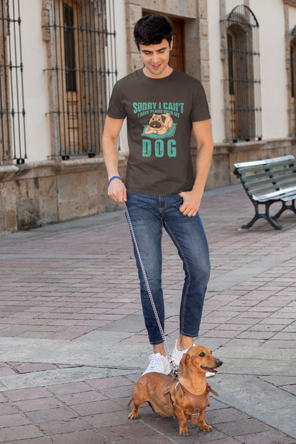 249 - Plans With My Dog - T-shirt